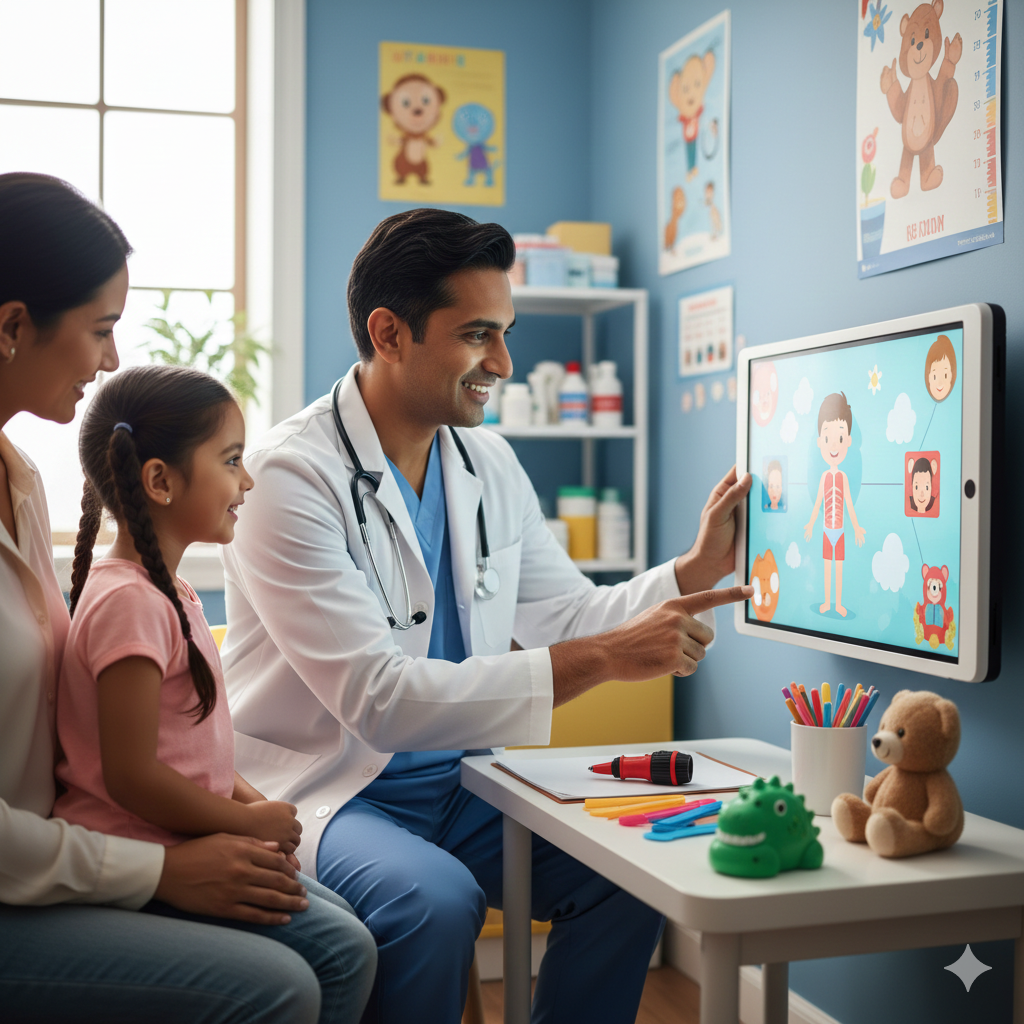 متخصص اطفال