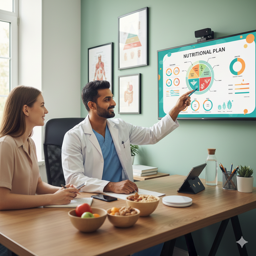 متخصص تغذیه و رژیم‌درمانی