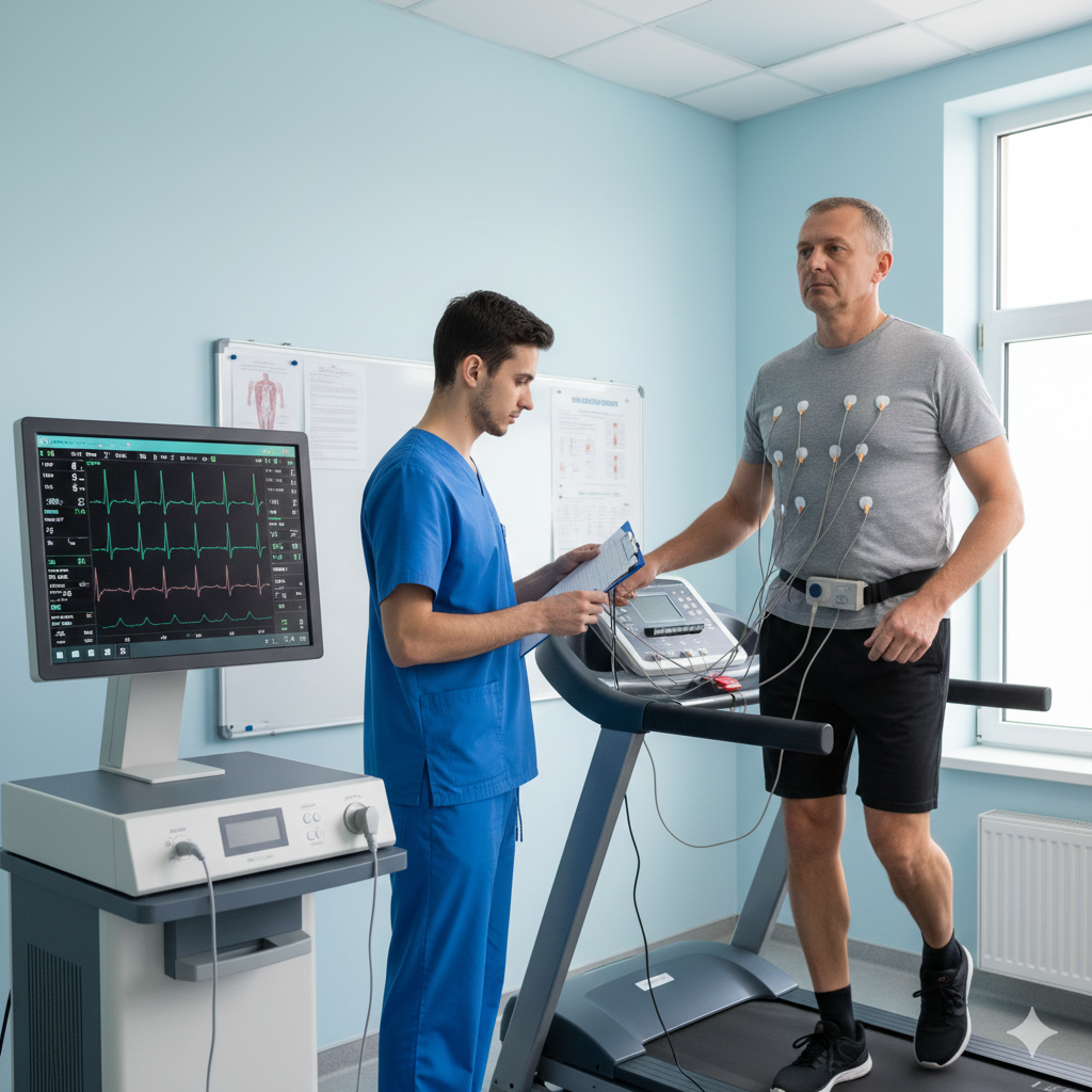 تست ورزش قلب