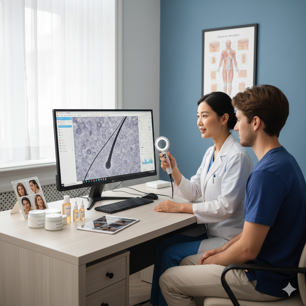 متخصص پوست و مو